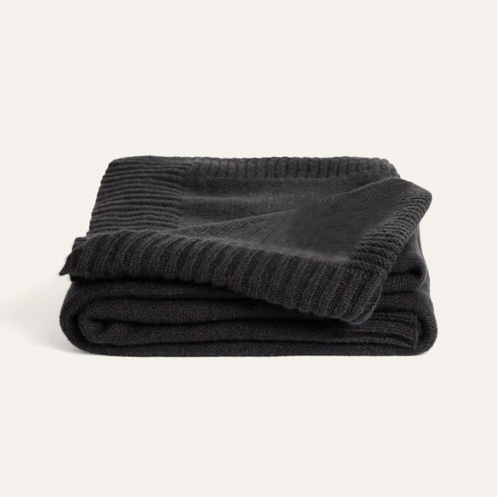 lululinens Cozy Bear Knit Blanket - Image 2