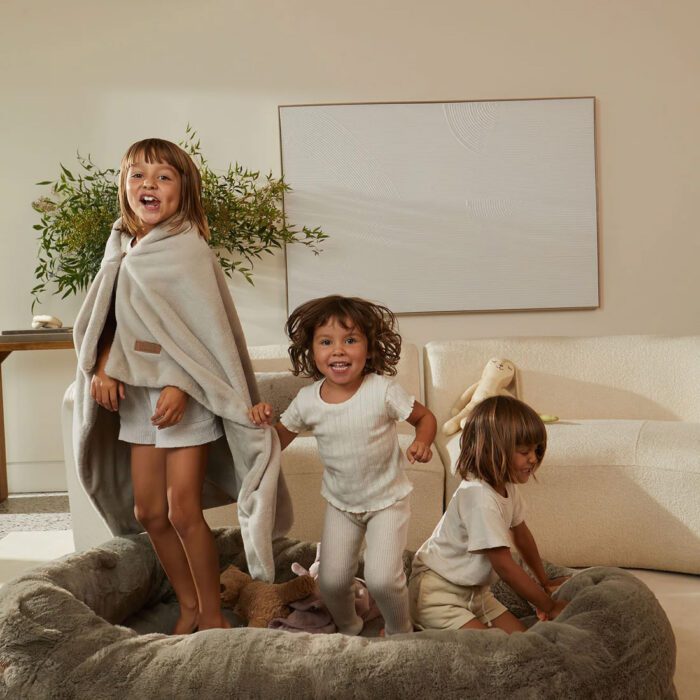 lululinens Puffy Human Dog Bed - Image 5