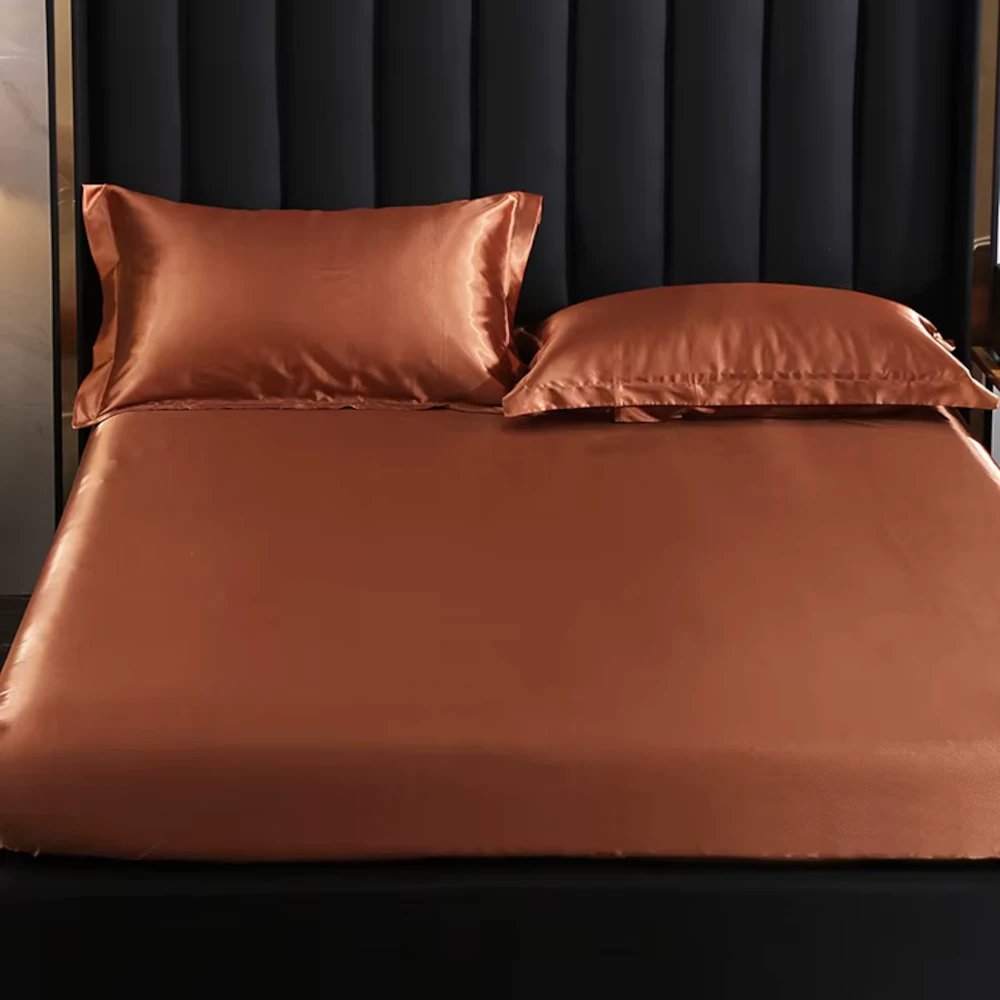 lululinens-Mulberry-Silk-Bed-Sheet-Set-Copper-2