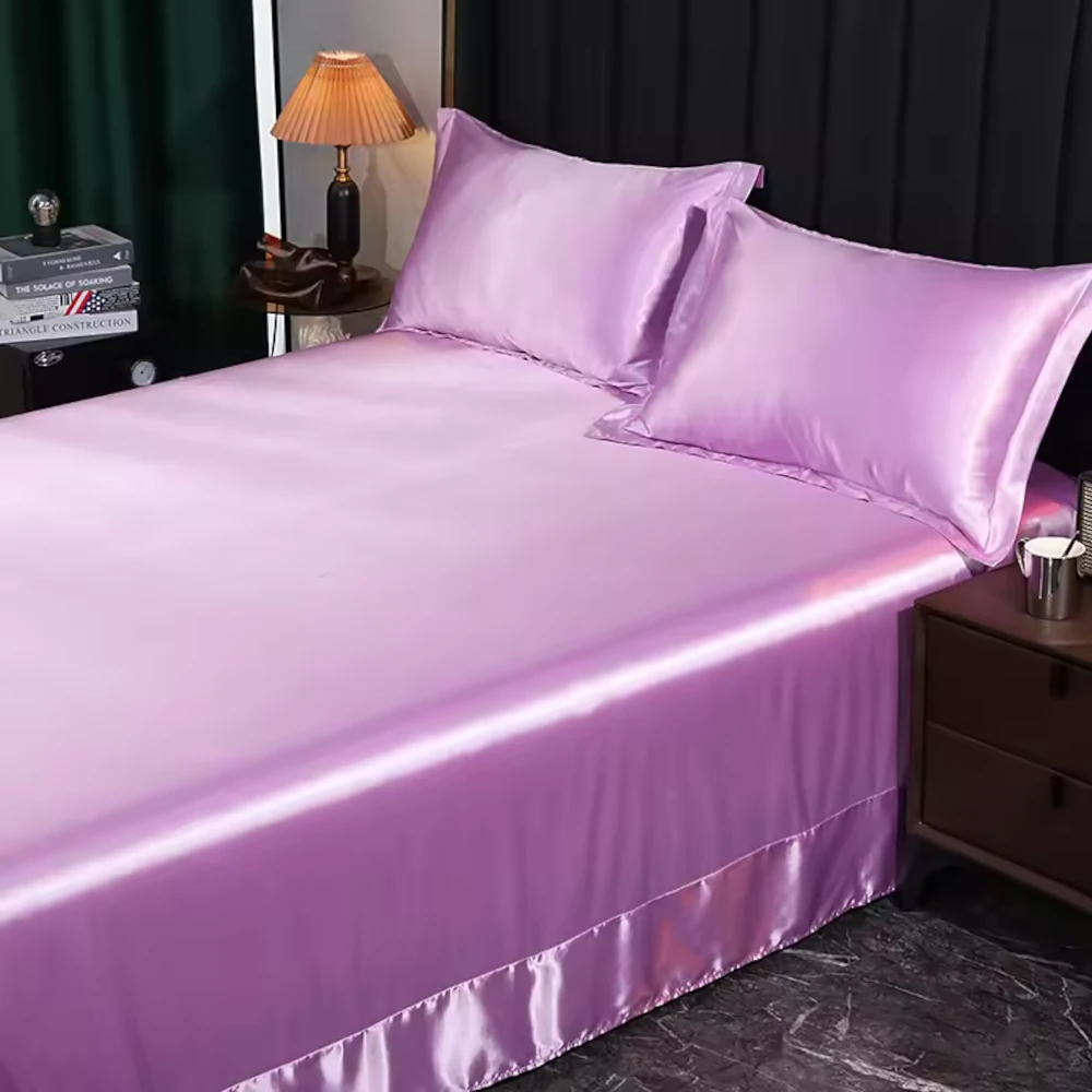 lululinens-Mulberry-Silk-Bed-Sheet-Set-Lavender-1