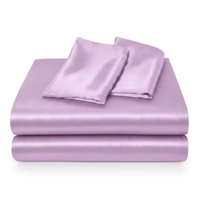 lululinens 100% Mulberry Silk Bed Sheet Set - Image 2