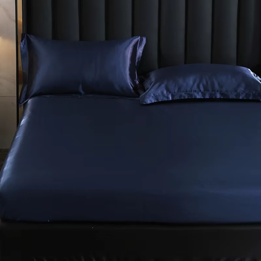 lululinens-Mulberry-Silk-Bed-Sheet-Set-Navy-2