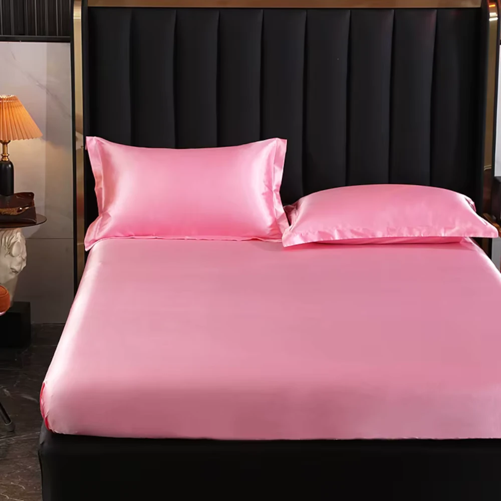 lululinens-Mulberry-Silk-Bed-Sheet-Set-Pink-2
