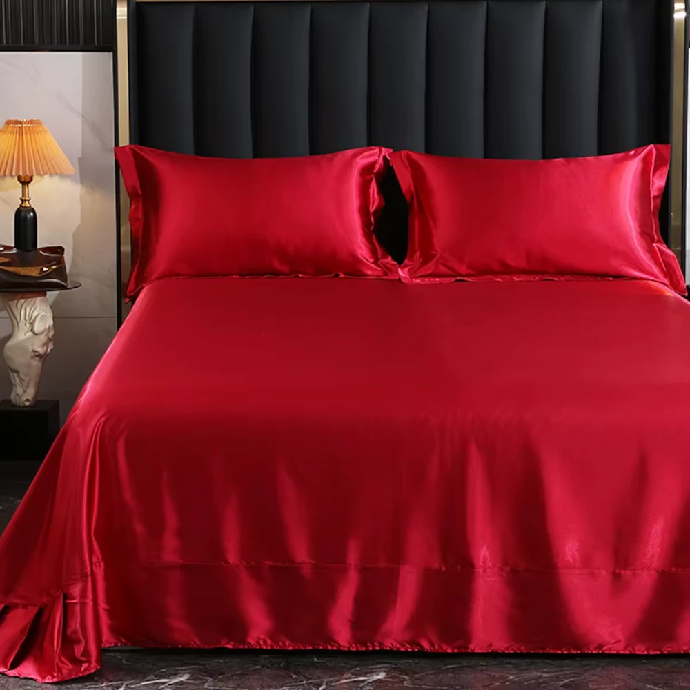 lululinens-Mulberry-Silk-Bed-Sheet-Set-Wine-Red-3