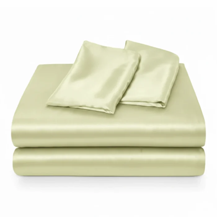 lululinens 100% Mulberry Silk Bed Sheet Set - Image 17