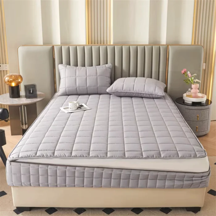 lululinens Quilted Mattress Protector Cover - Image 12